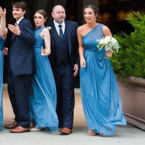 David’s bridal bridesmaid dress